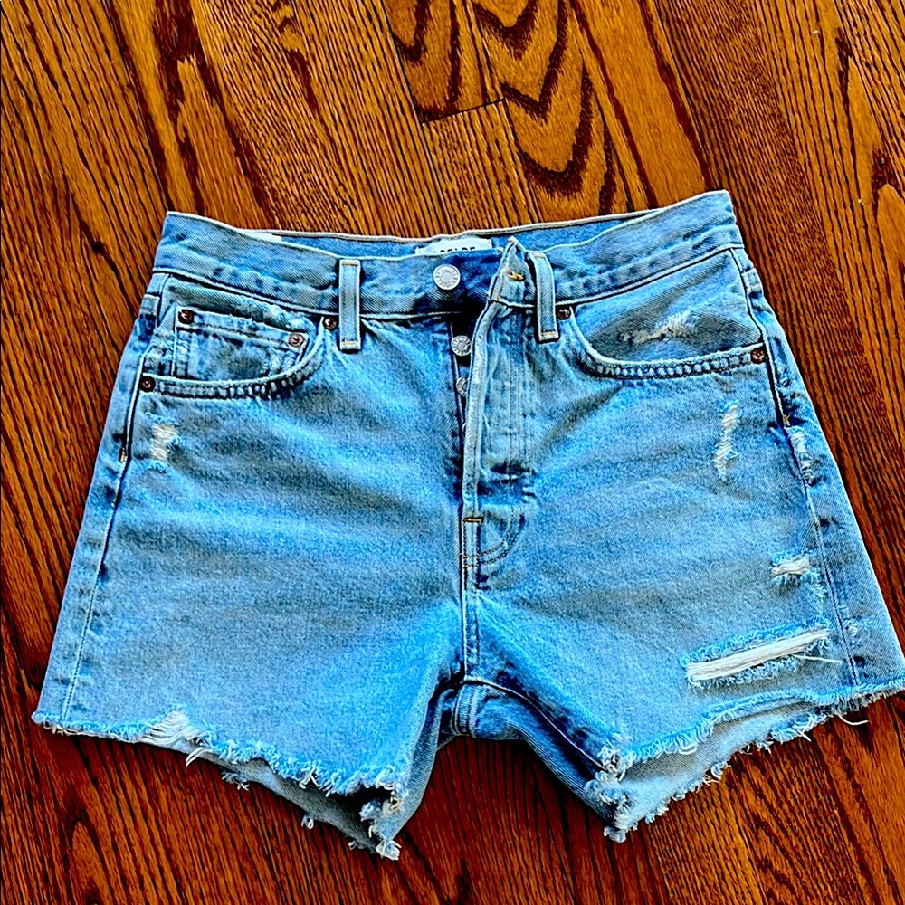 Agolde Parker Long in color Swapmeet. Size 25.